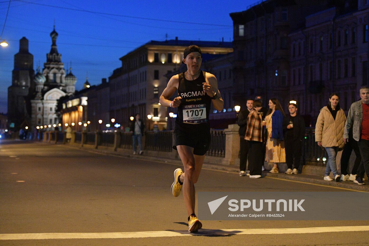 White Nights Marathon in St. Petersburg