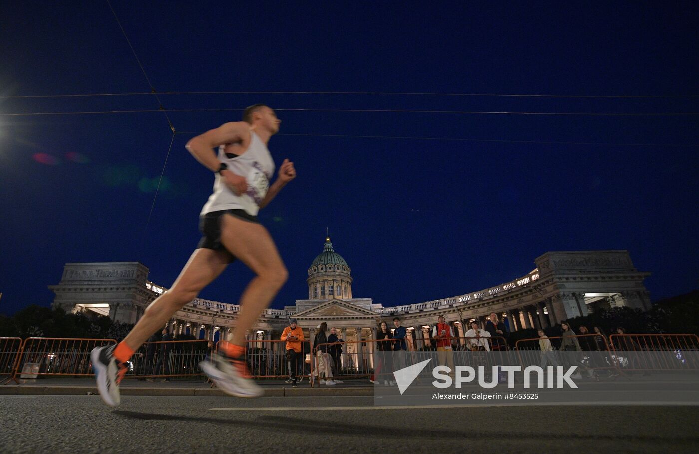 White Nights Marathon in St. Petersburg