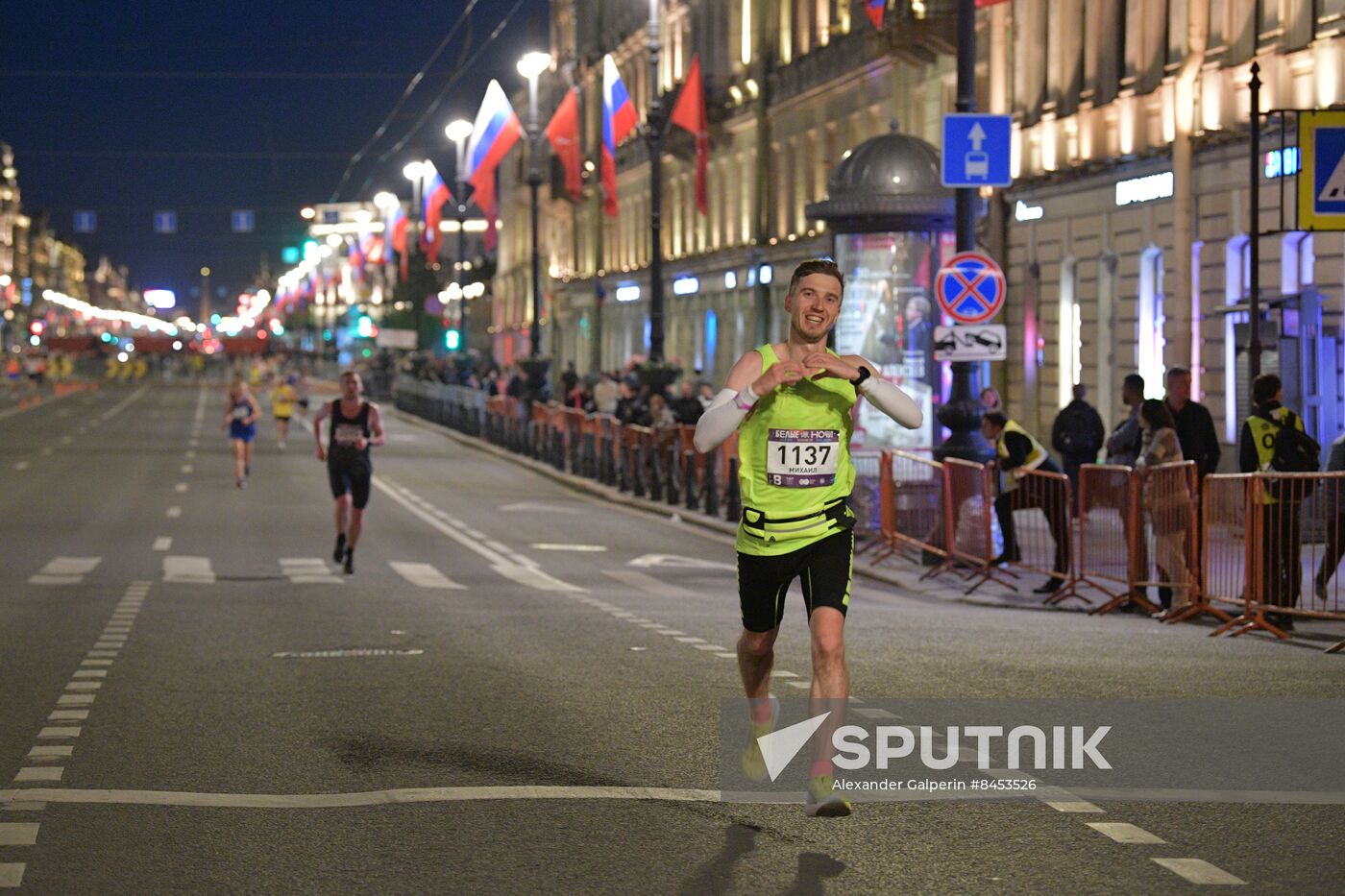 White Nights Marathon in St. Petersburg