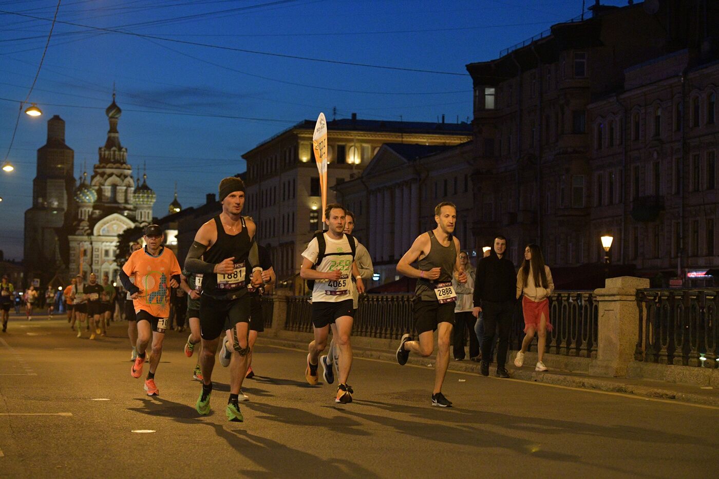 White Nights Marathon in St. Petersburg