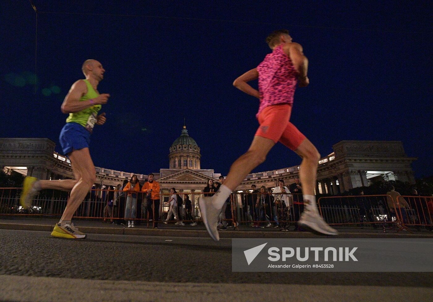 White Nights Marathon in St. Petersburg