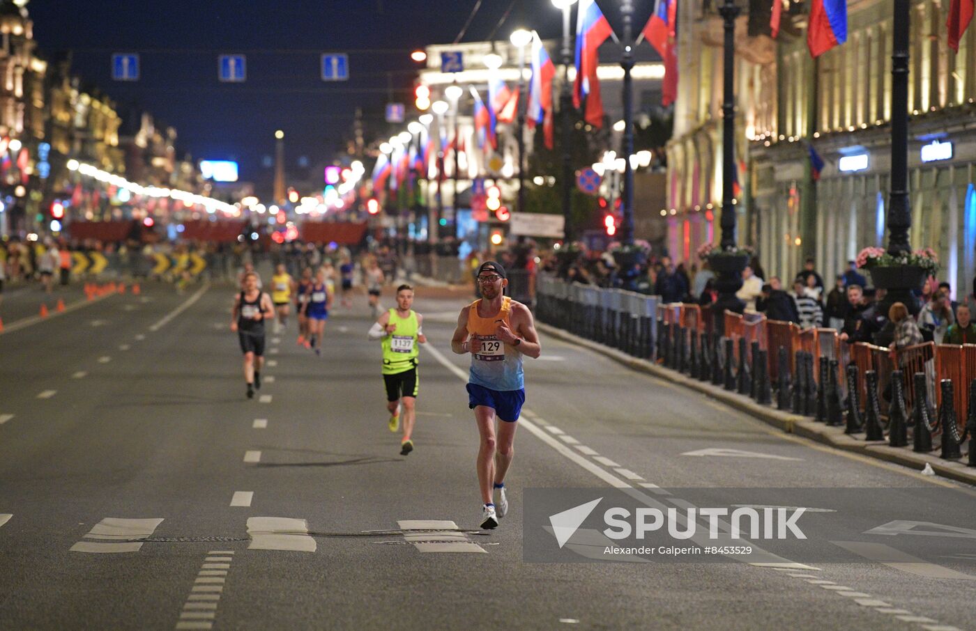 White Nights Marathon in St. Petersburg