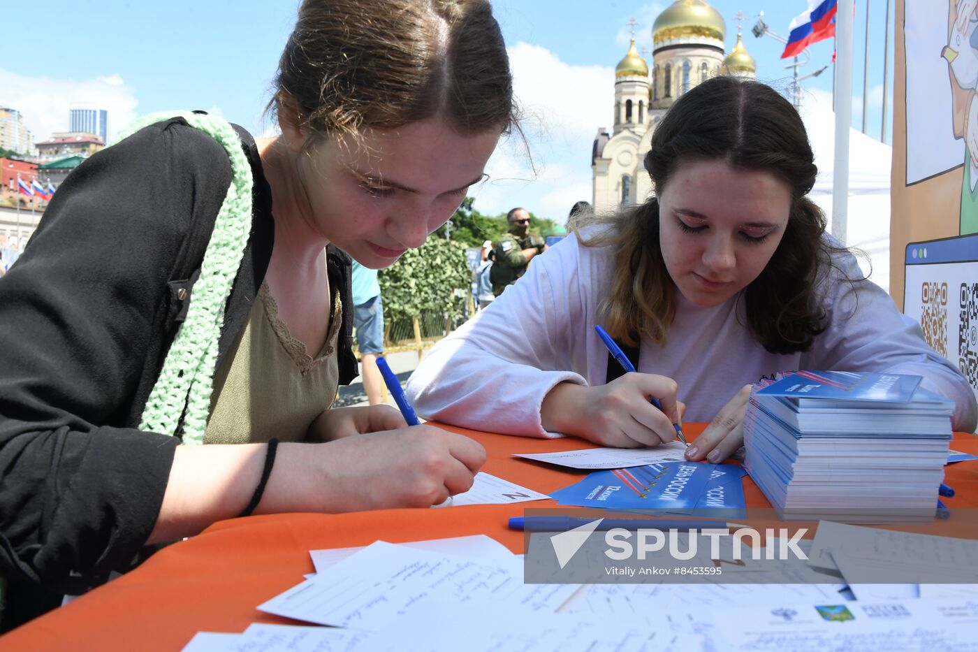 Russia Day Celebrations