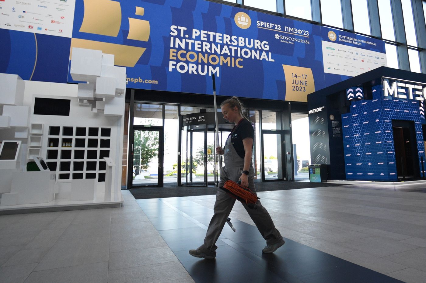 St. Petersburg prepares for St. Petersburg International Economic Forum 2023