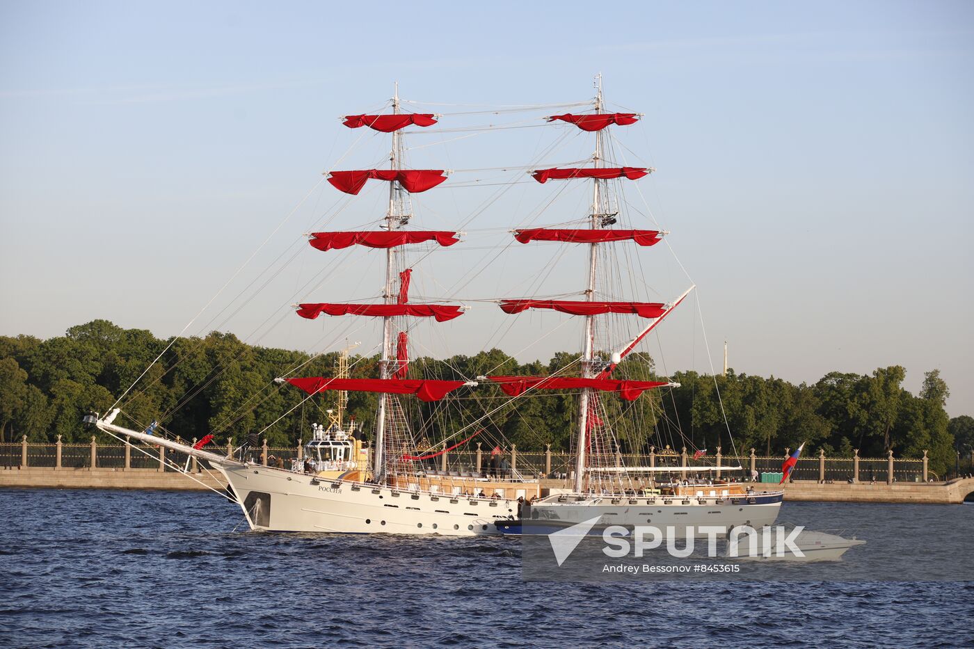 Russia Scarlet Sails Show Rehearsal