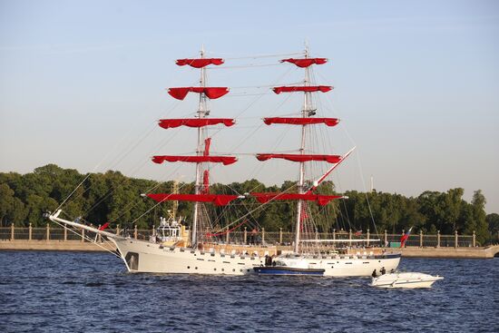 Russia Scarlet Sails Show Rehearsal