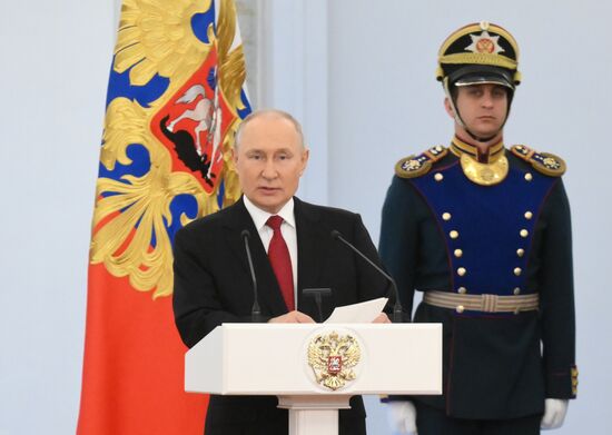 Russia Putin State Awards Presentation