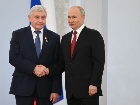 Russia Putin State Awards Presentation