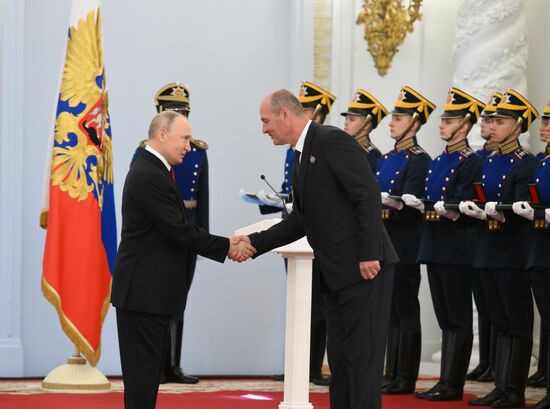 Russia Putin State Awards Presentation