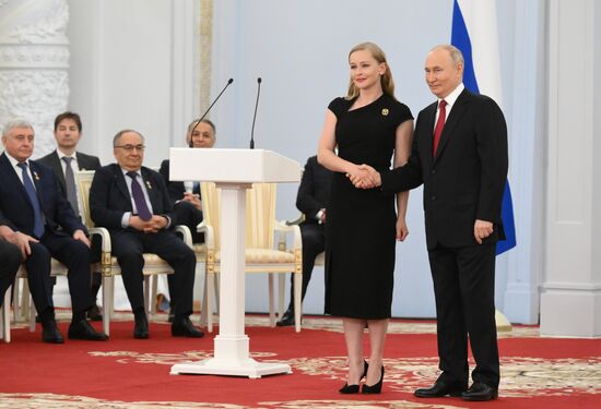 Russia Putin State Awards Presentation