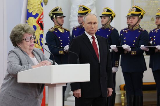 Russia Putin State Awards Presentation