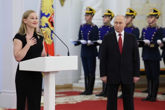 Russia Putin State Awards Presentation
