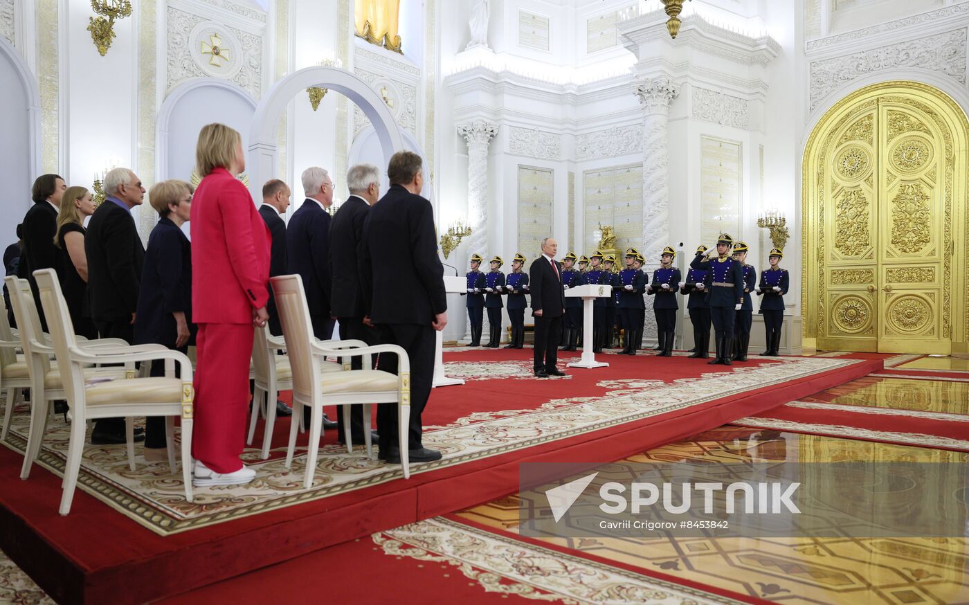 Russia Putin State Awards Presentation