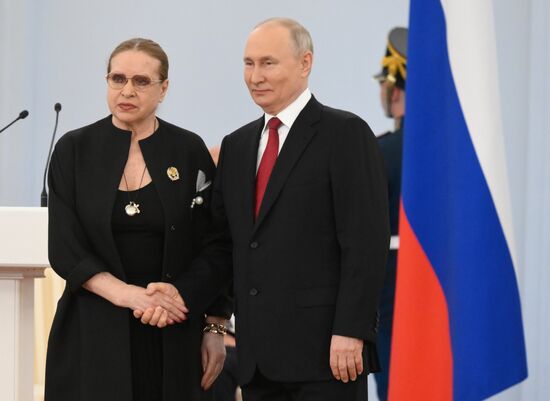 Russia Putin State Awards Presentation