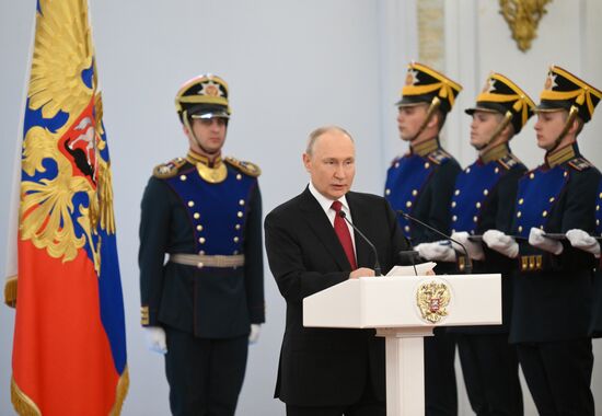 Russia Putin State Awards Presentation