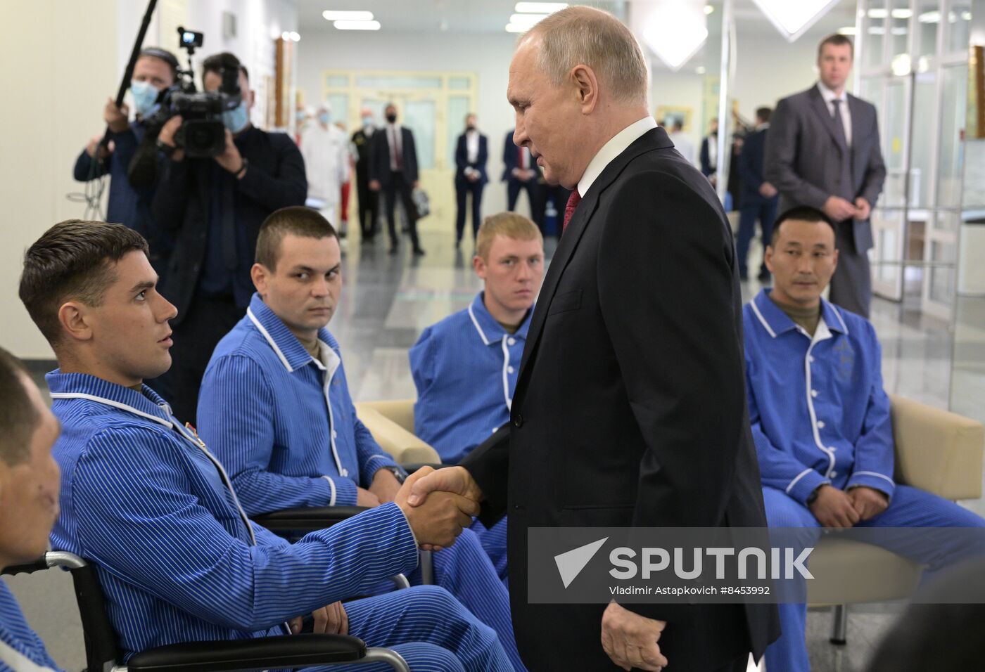 Russia Putin Servicemen Awarding