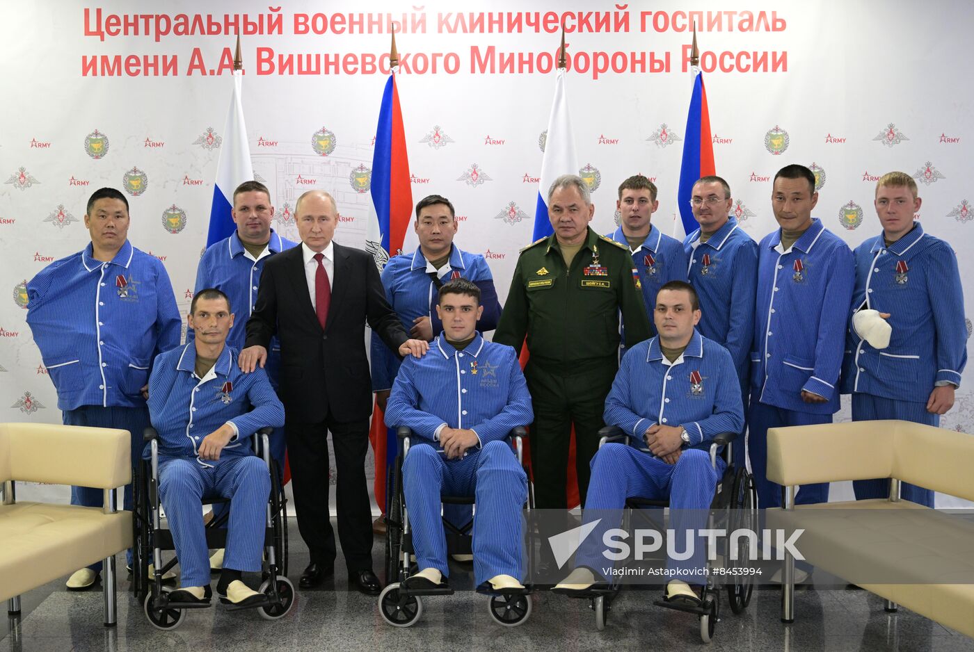 Russia Putin Servicemen Awarding