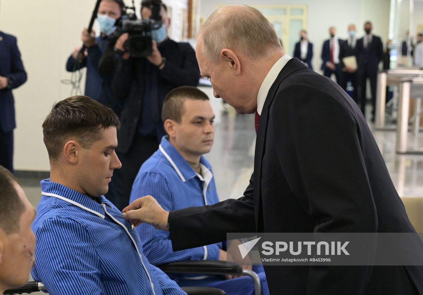 Russia Putin Servicemen Awarding