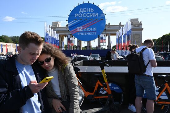 Russia Day Celebrations