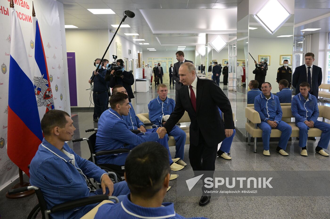 Russia Putin Servicemen Awarding