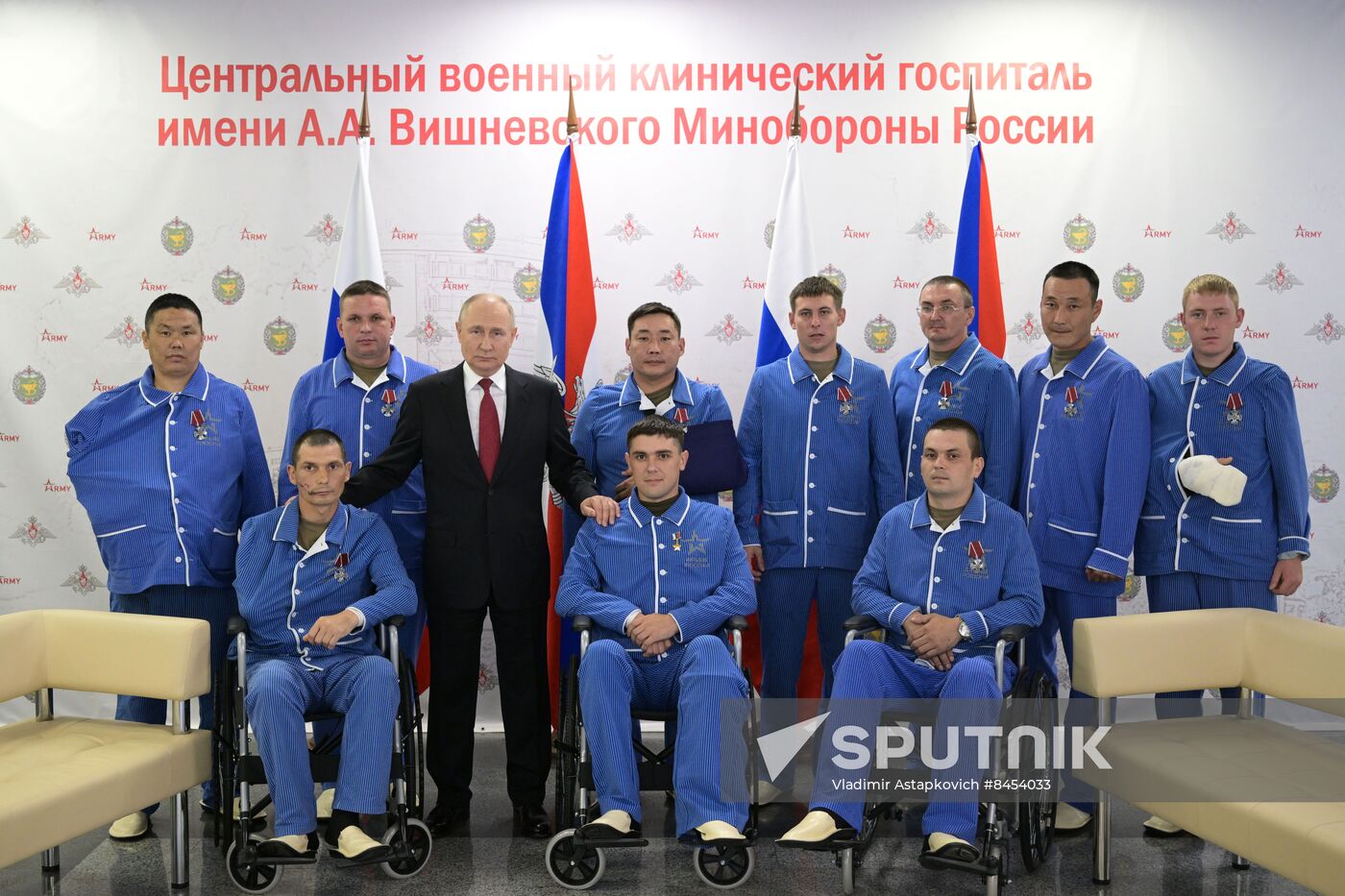 Russia Putin Servicemen Awarding