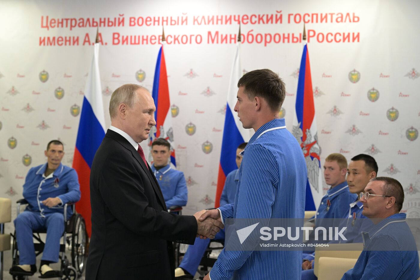 Russia Putin Servicemen Awarding