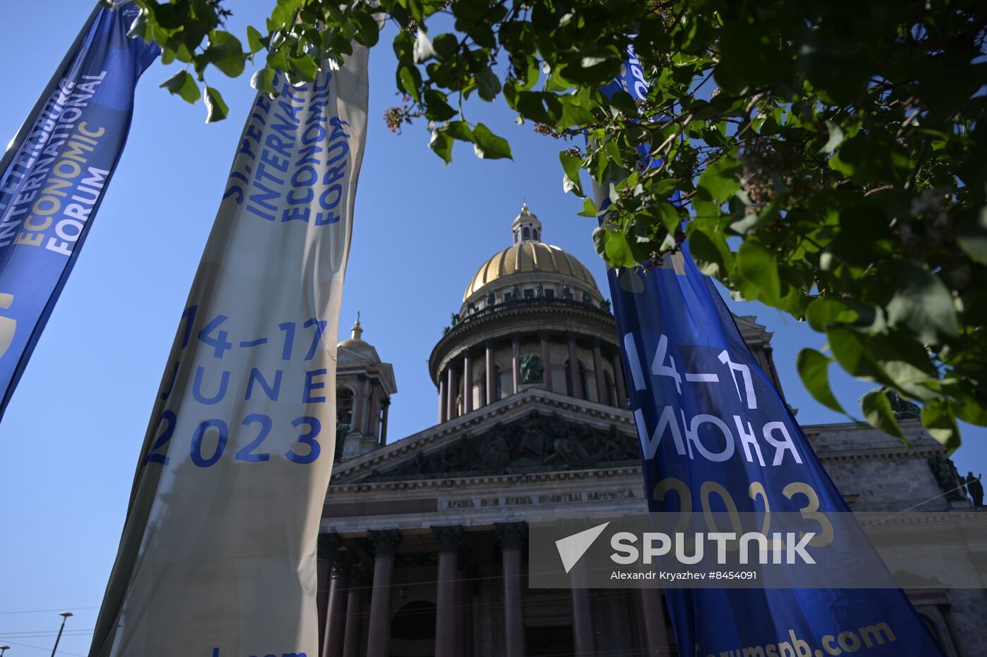 St. Petersburg prepares for St. Petersburg International Economic Forum 2023