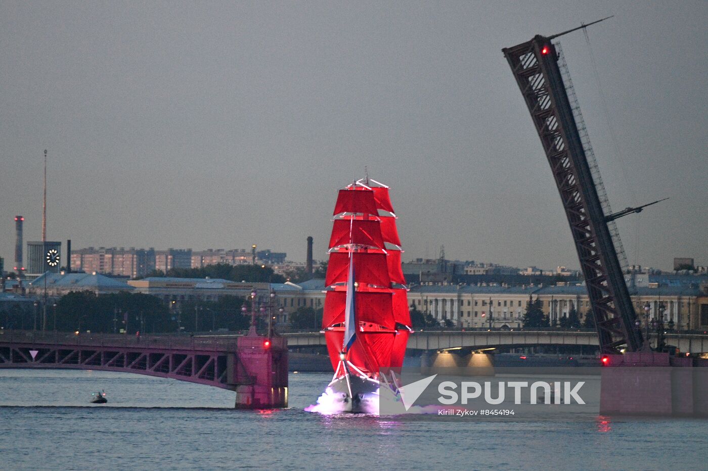 Russia Scarlet Sails Show Rehearsal