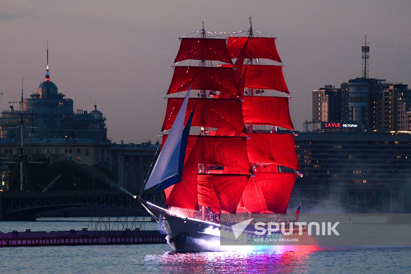 Russia Scarlet Sails Show Rehearsal