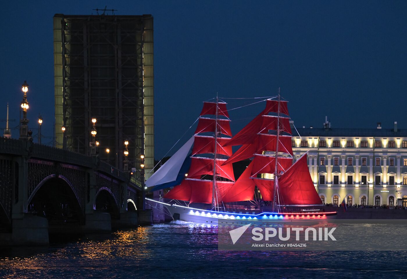 Russia Scarlet Sails Show Rehearsal