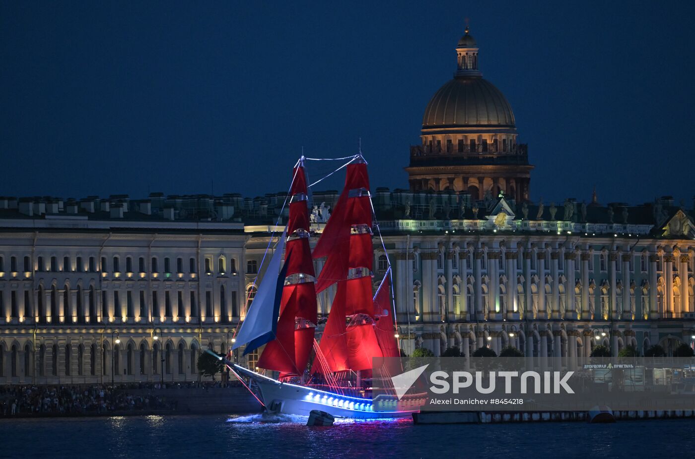 Russia Scarlet Sails Show Rehearsal