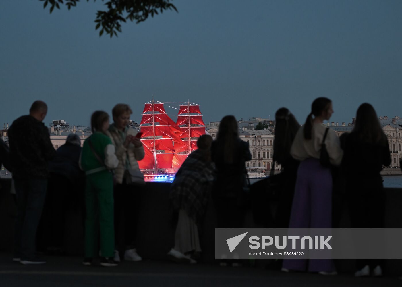 Russia Scarlet Sails Show Rehearsal