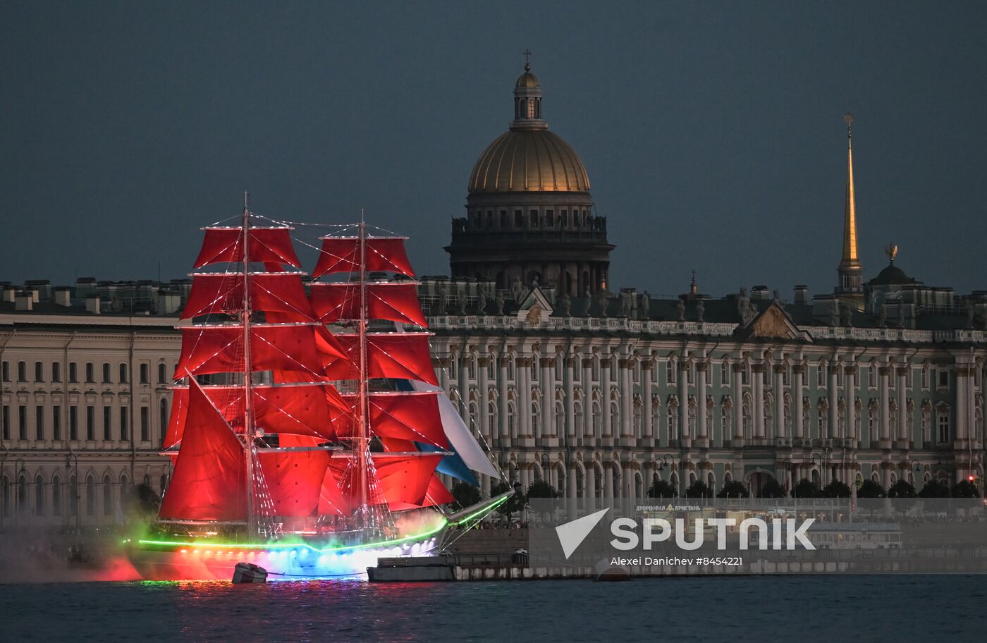 Russia Scarlet Sails Show Rehearsal