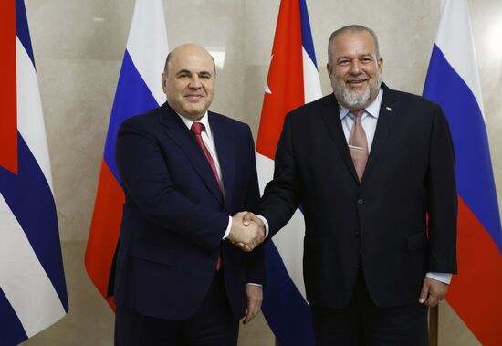 Russia Mishustin Cuba