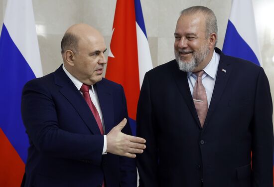 Russia Mishustin Cuba