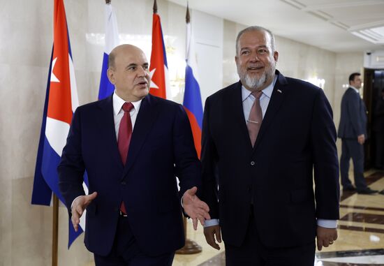 Russia Mishustin Cuba