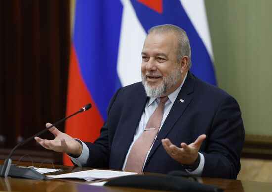 Russia Mishustin Cuba