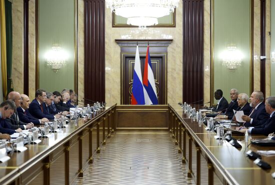 Russia Mishustin Cuba