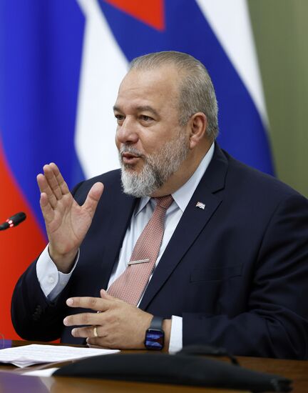 Russia Mishustin Cuba