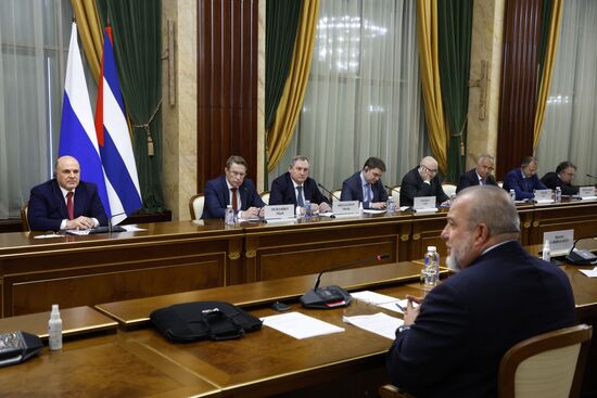 Russia Mishustin Cuba