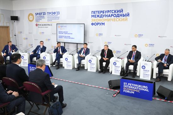SPIEF-2023. Russia-Kyrgyz Republic.