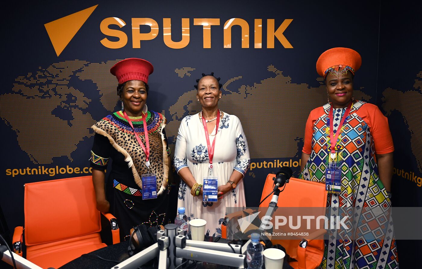 SPIEF-2023. Sputnik radio