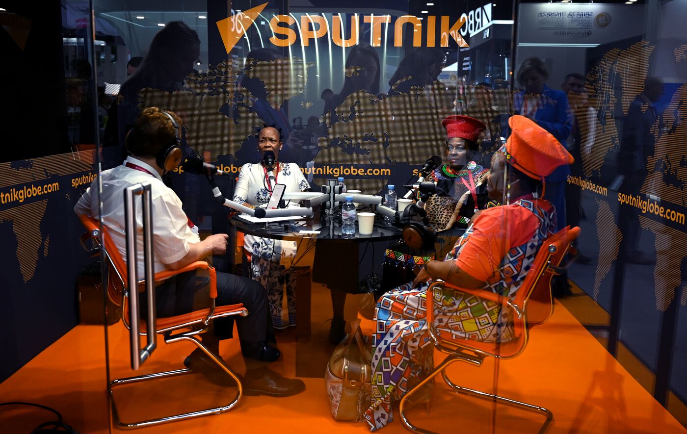 SPIEF-2023. Sputnik radio