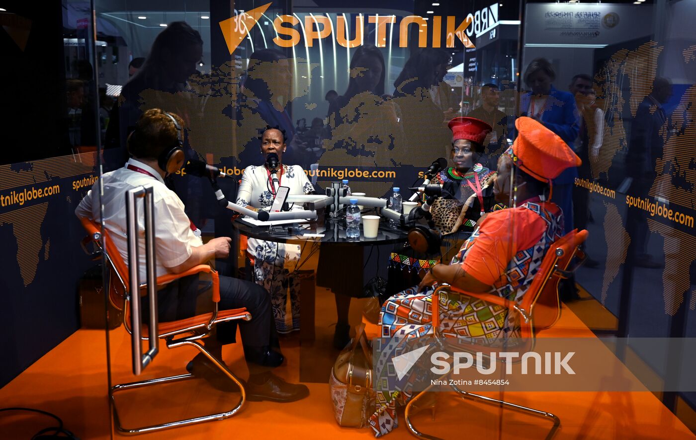 SPIEF-2023. Sputnik radio