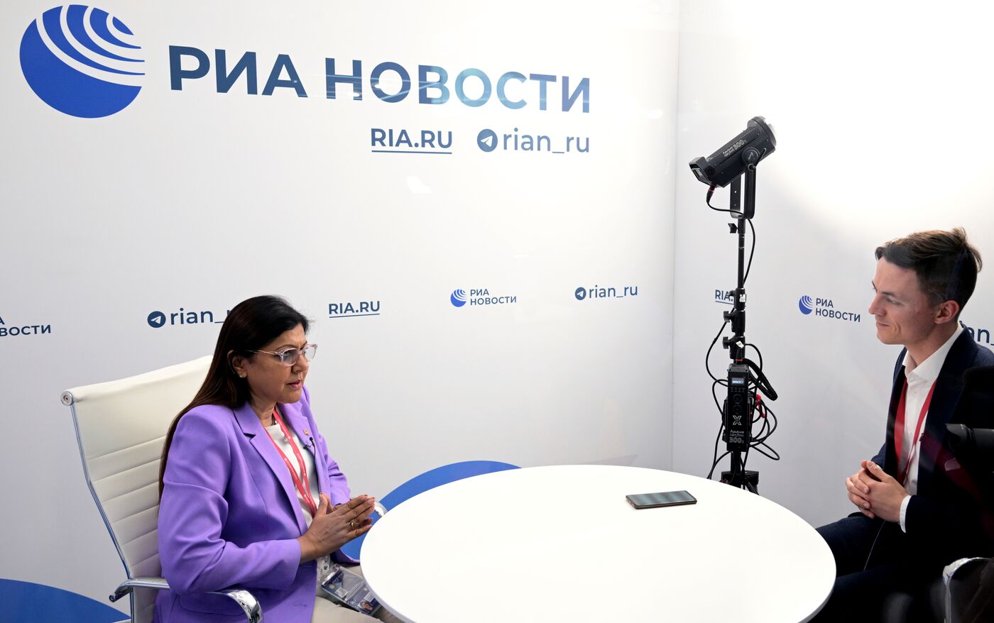 SPIEF-2023. RIA Novosti stand