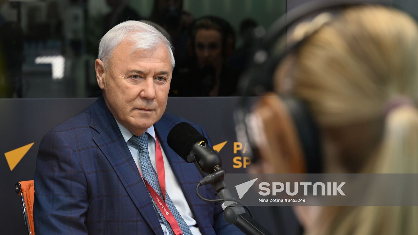 SPIEF-2023. Sputnik radio