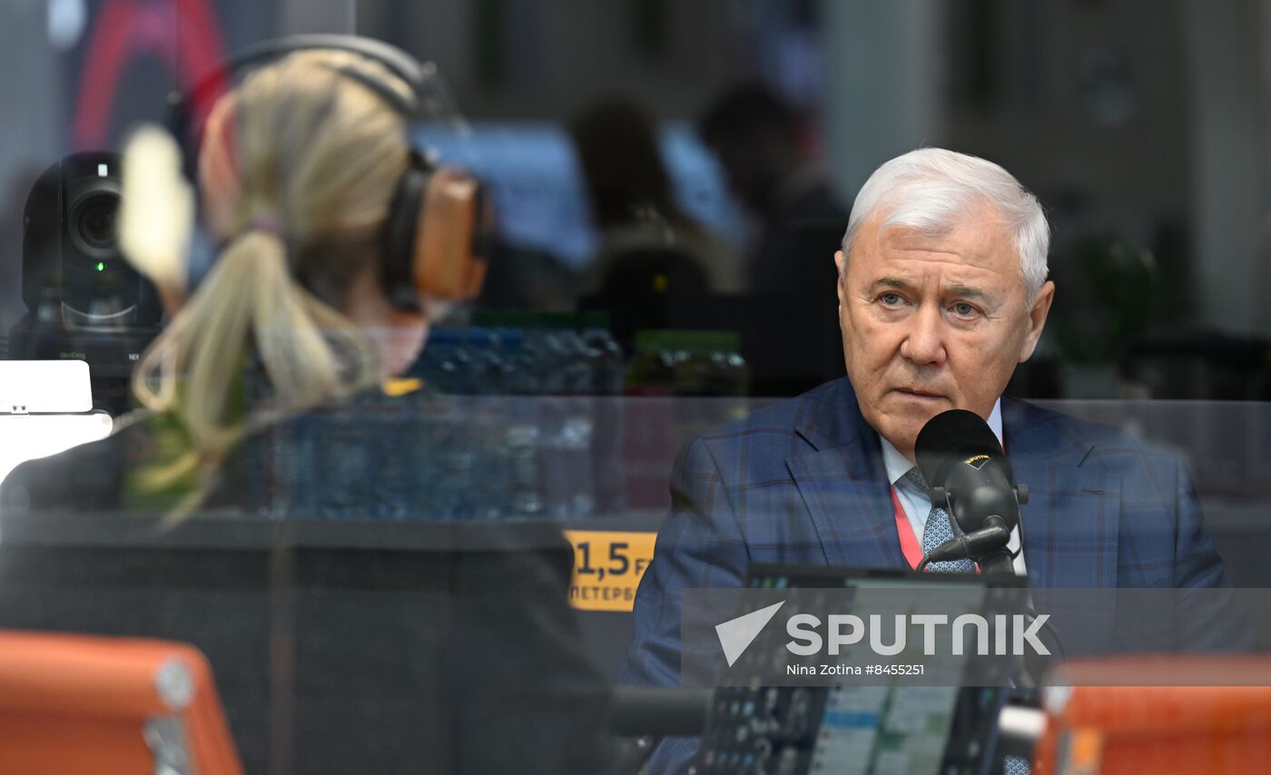 SPIEF-2023. Sputnik radio