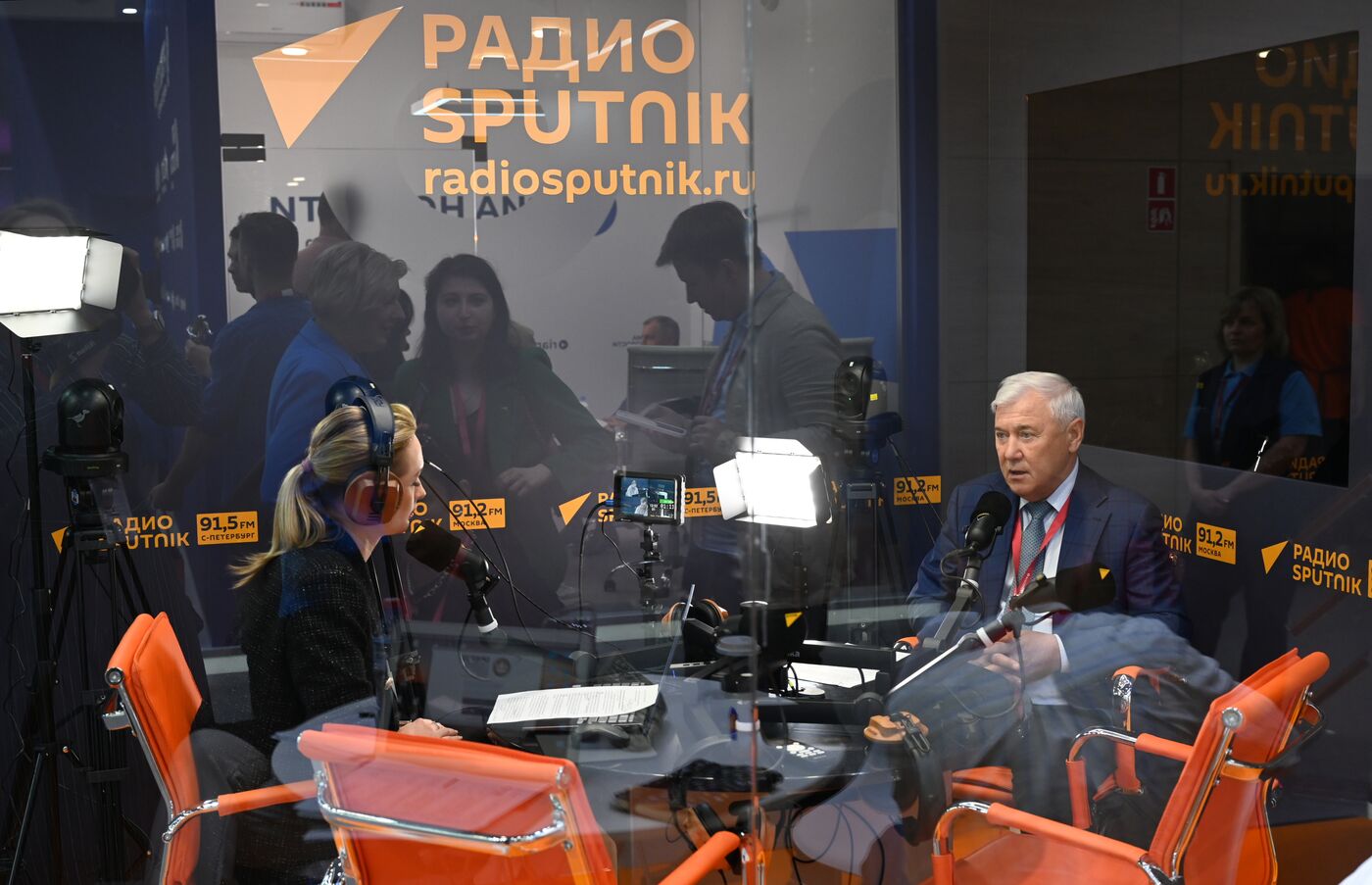 SPIEF-2023. Sputnik radio