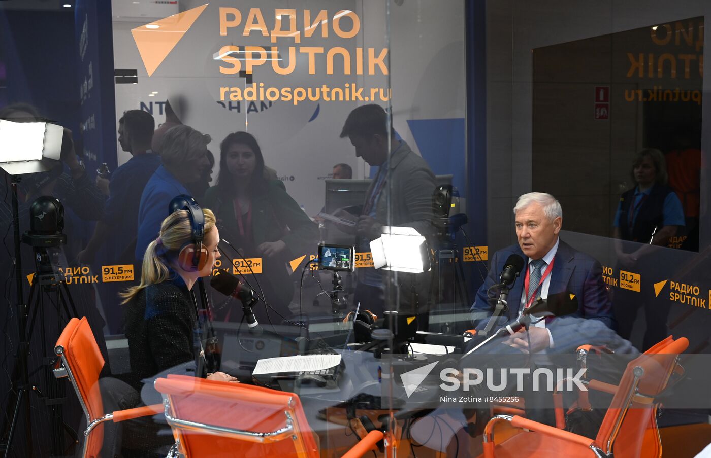 SPIEF-2023. Sputnik radio