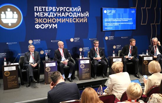 SPIEF-2023. The Role of Business in Greater Eurasia in the Current Climate